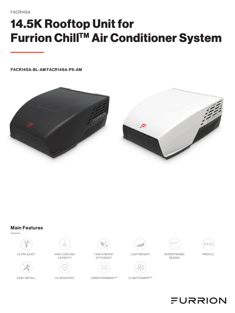 Imagen de la primera página del manual del dispositivo Chill EACMAN1