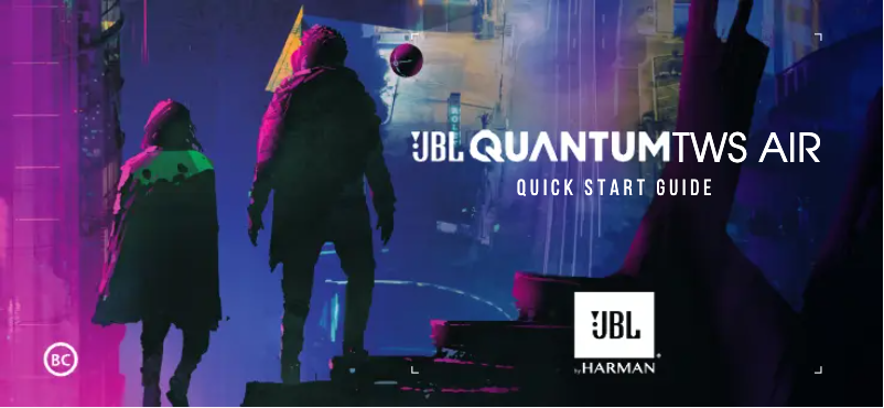 Page 1 de la notice Manuel utilisateur JBL Quantum TWS Air