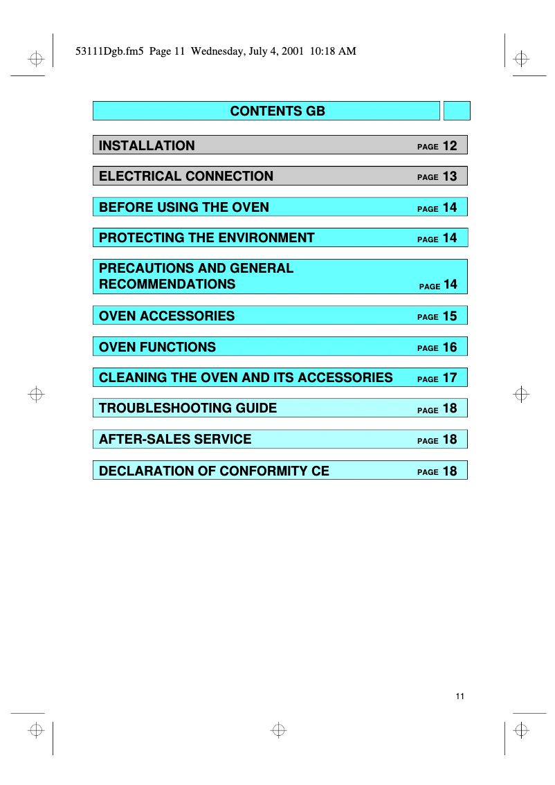 Page 1 de la notice Manuel utilisateur Bauknecht BEZH 4000 SW