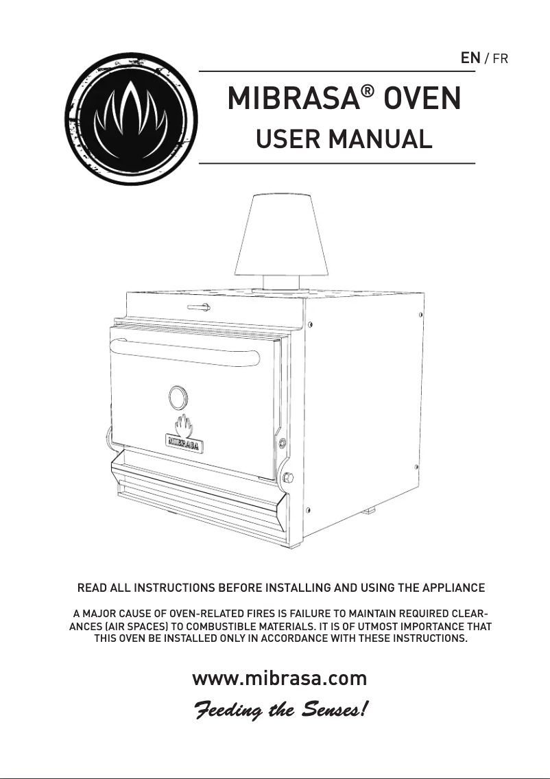 Page n°1 - Manuel utilisateur Mibrasa HMB AB 110