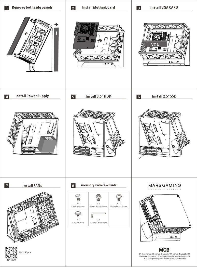 Image de la première page du manuel de l'appareil MCB