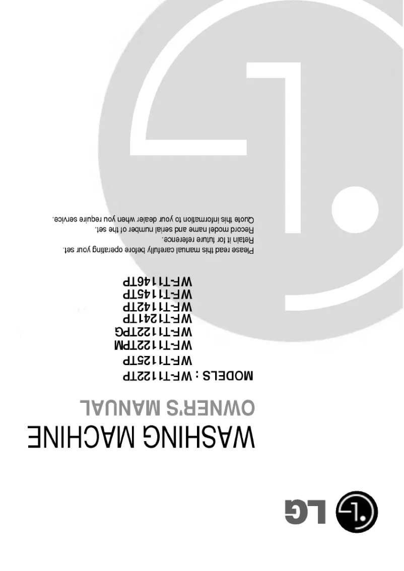 Imagen de la primera página del manual del dispositivo WF-T1022TPQ