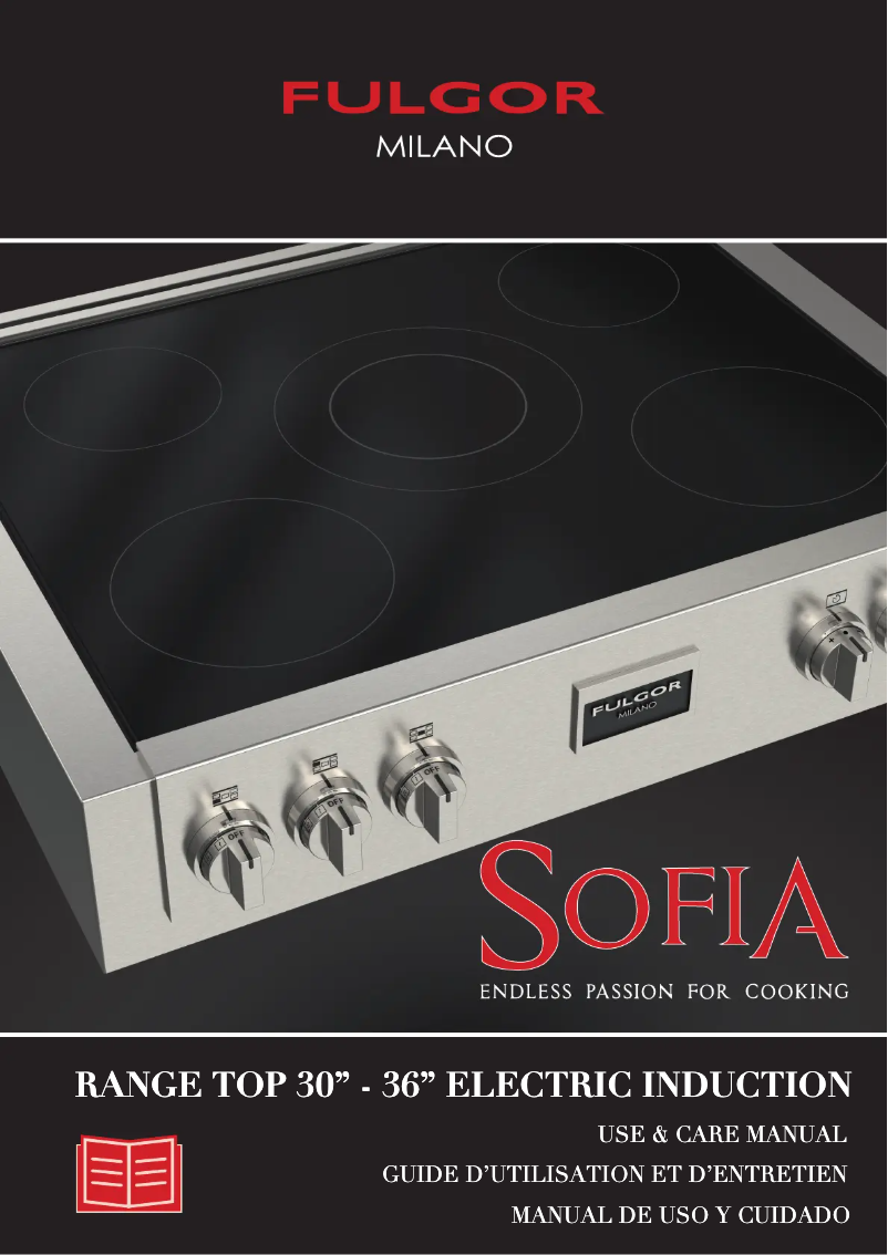 Page 1 de la notice Manuel d'utilisation et d'entretien Fulgor Milano F6IRT365S1