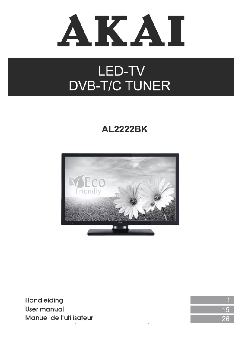 Imagen de la primera página del manual del dispositivo AL2222BK