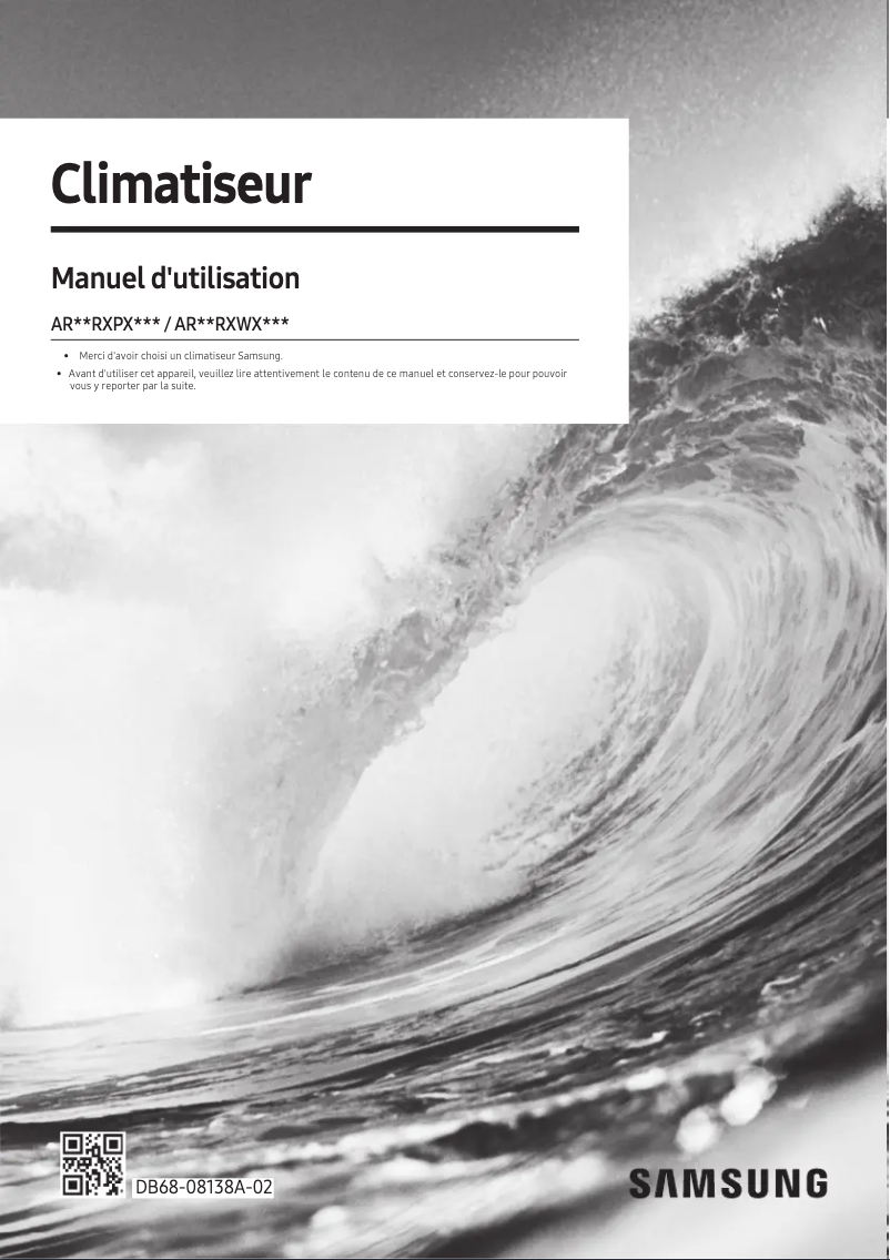 Page n°1 - Manuel utilisateur Samsung AR09RXPXBWKN