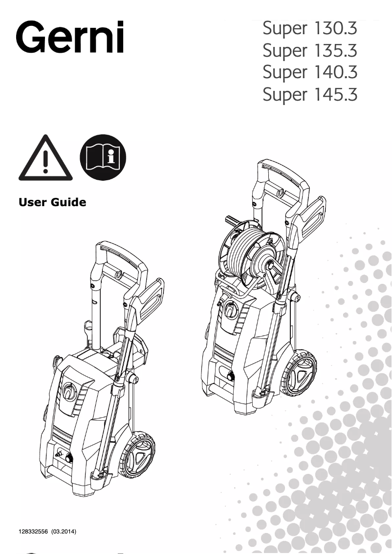 Page n°1 - Manuel utilisateur Gerni Super 145.3
