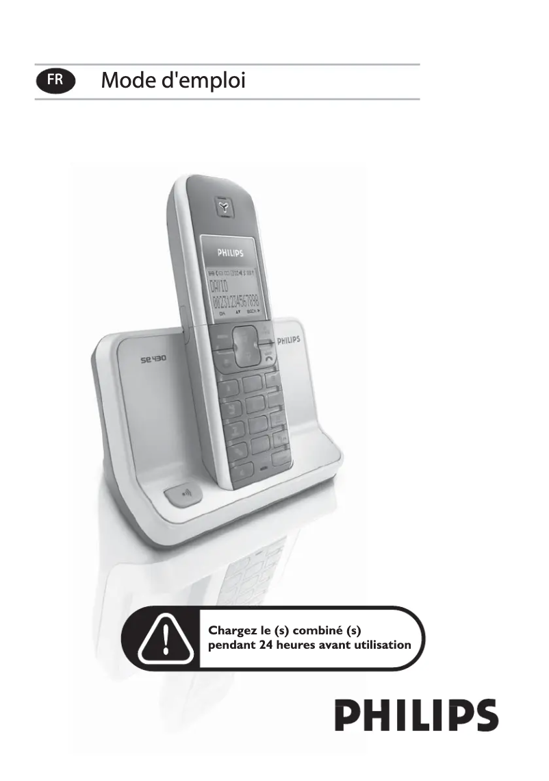 Imagen de la primera página del manual del dispositivo SE4302S