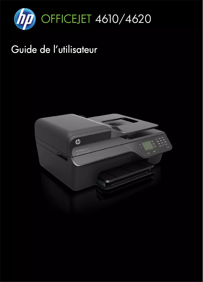 Page 1 de la notice Manuel utilisateur HP OfficeJet 4610