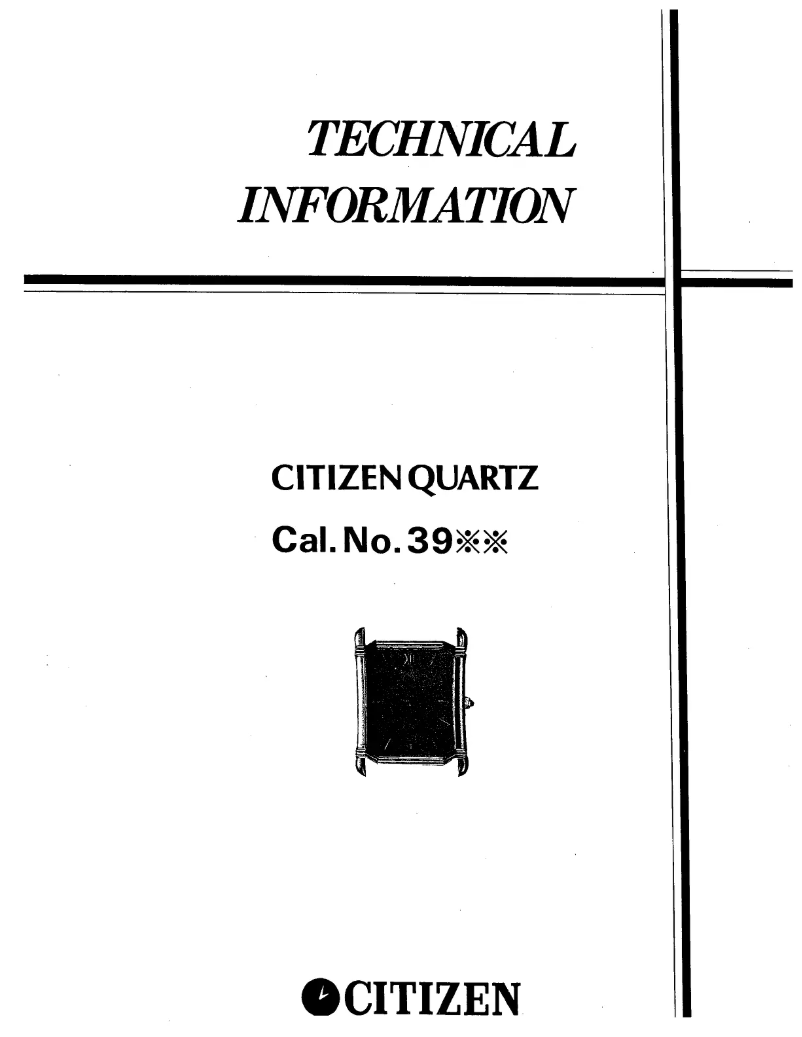 Image de la première page du manuel de l'appareil Cal 3920