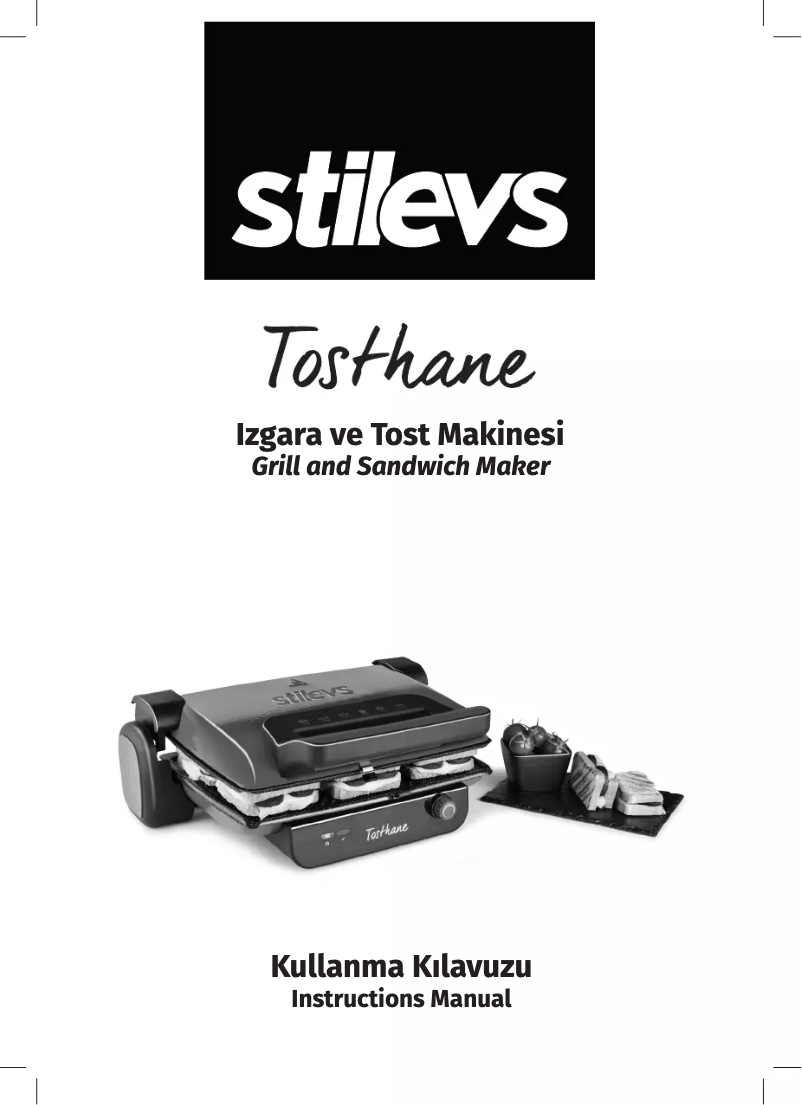 Page 1 de la notice Manuel utilisateur Stilevs Tosthane