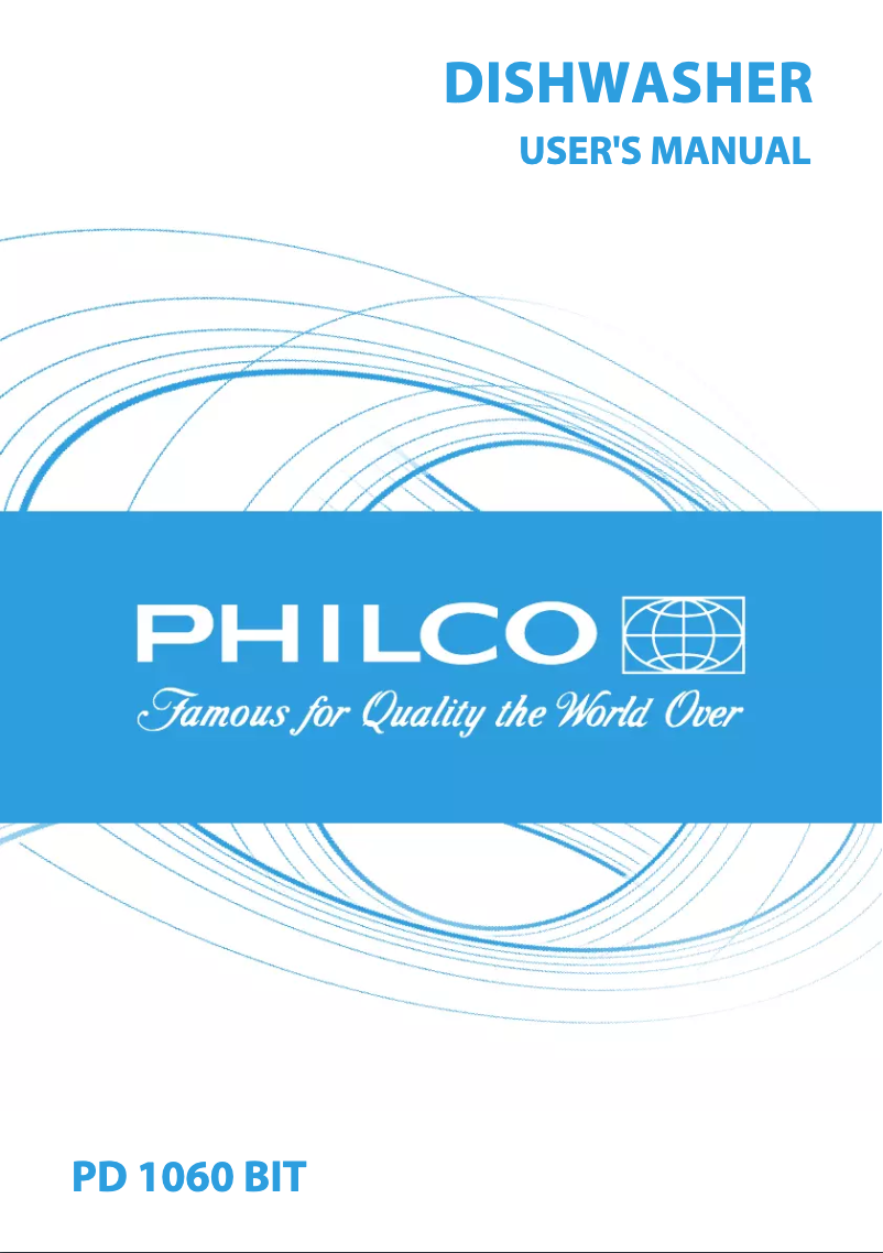Page n°1 - Manuel utilisateur Philco PD 1060 BIT