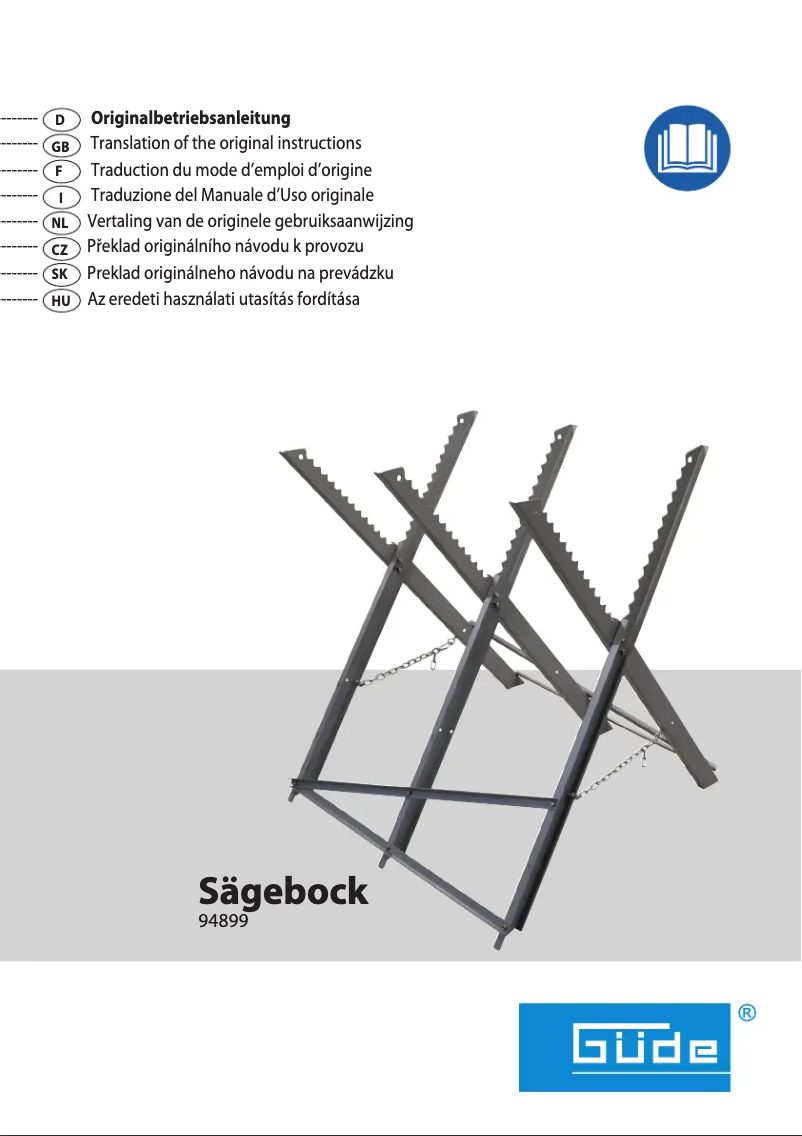 Image de la première page du manuel de l'appareil GSB 600-680