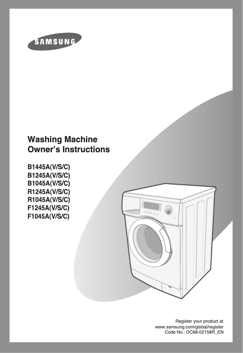 Page n°1 - Manuel utilisateur Samsung B1445A