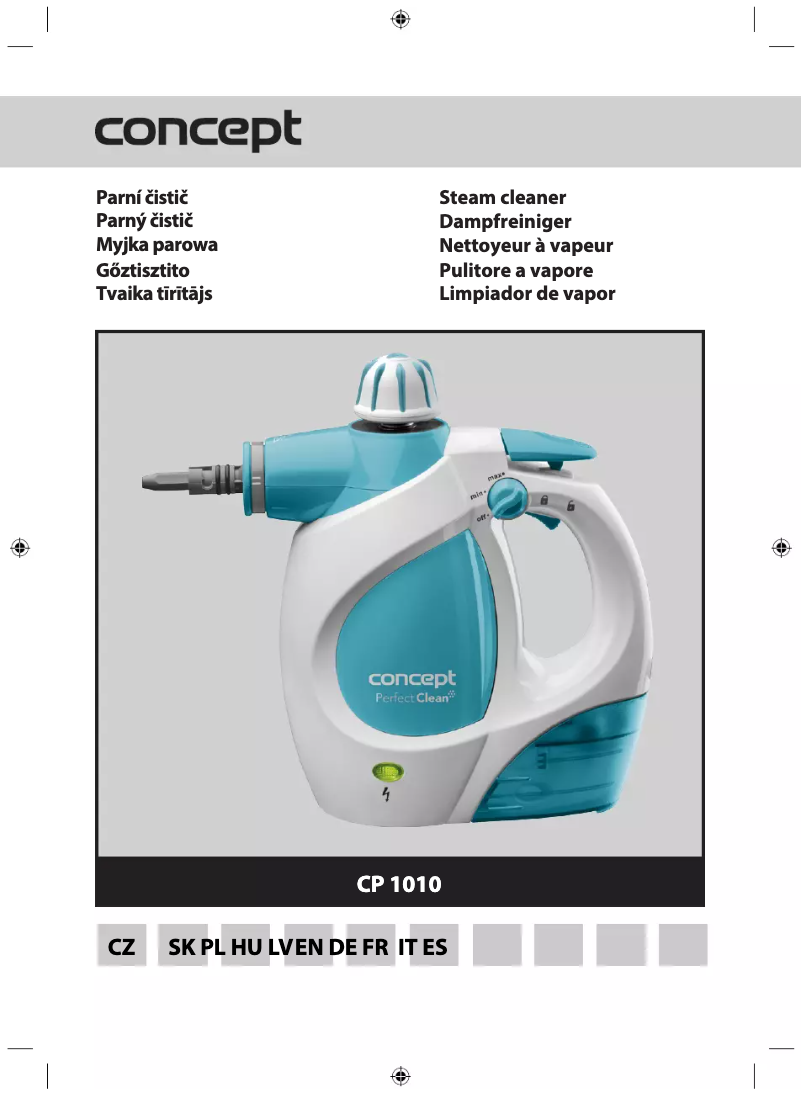 Image de la première page du manuel de l'appareil Perfect Clean CP1010