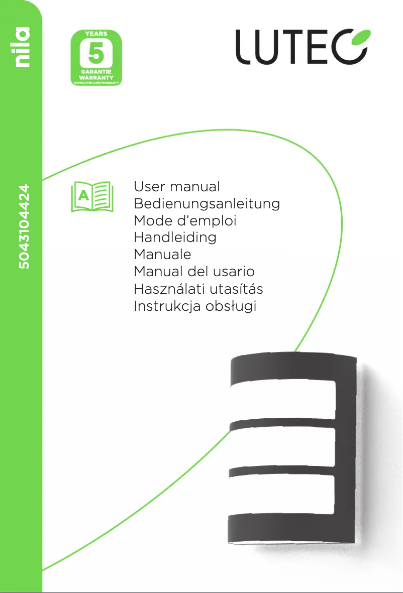 Image de la première page du manuel de l'appareil Nila