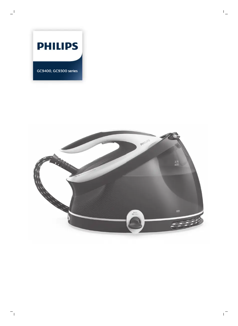 Page n°1 - Manuel utilisateur Philips PerfectCare Aqua Pro GC9324