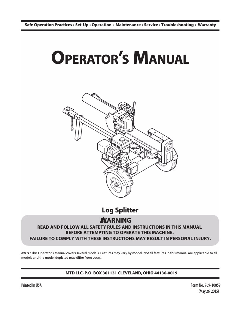 Page 1 de la notice Manuel utilisateur Remington RM23