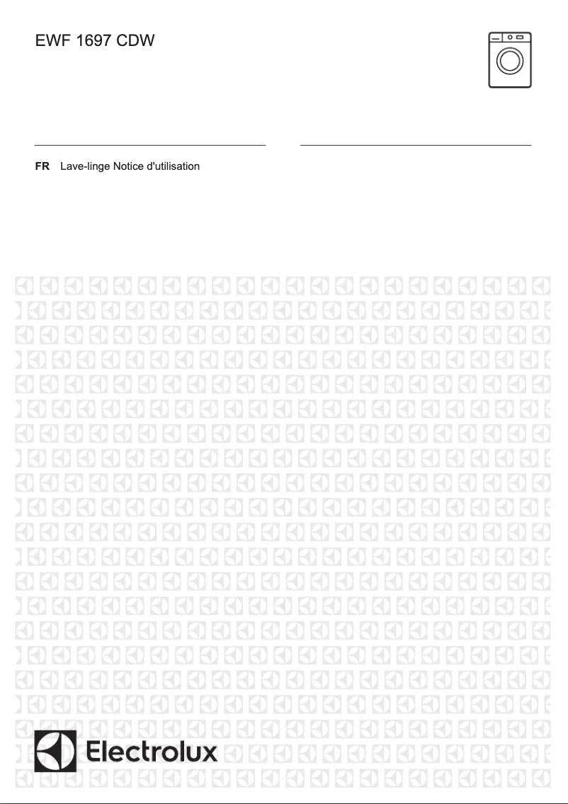 Page n°1 - Manuel utilisateur Electrolux EWF1697CDW