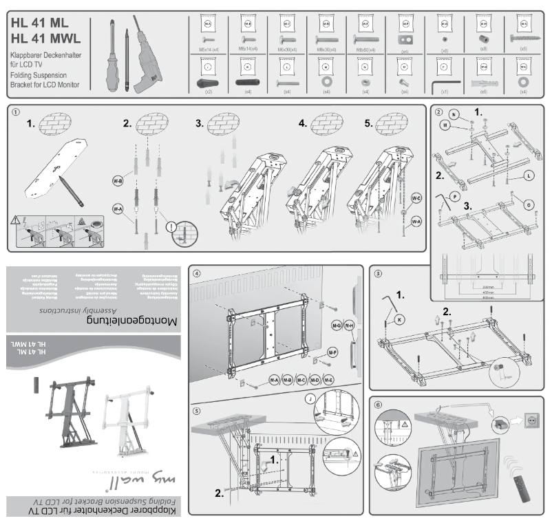 Image de la première page du manuel de l'appareil HL 41 MWL