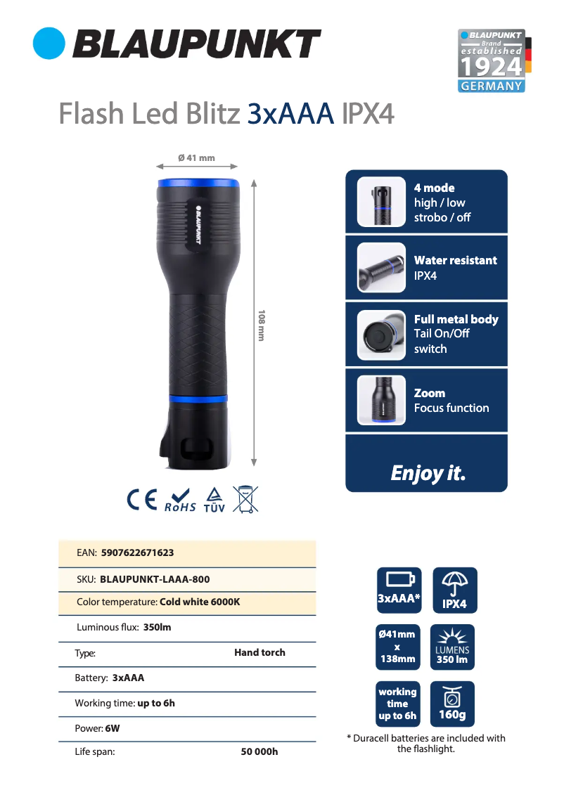 Image de la première page du manuel de l'appareil LAAA-800