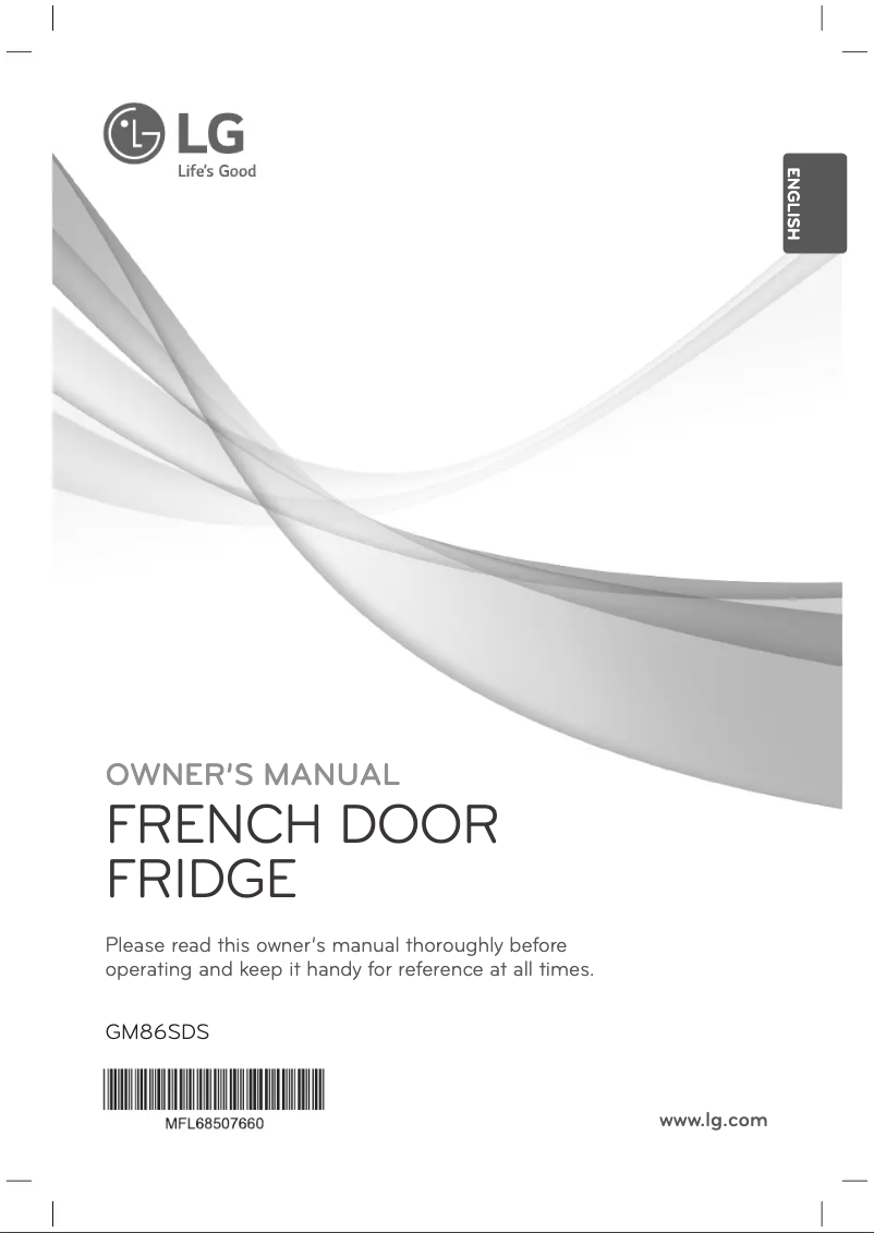 Página 1 del manual Manual de usuario LG GM86SDS