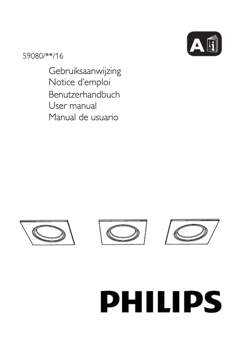 Image de la première page du manuel de l'appareil Smartspot 59080/11/16