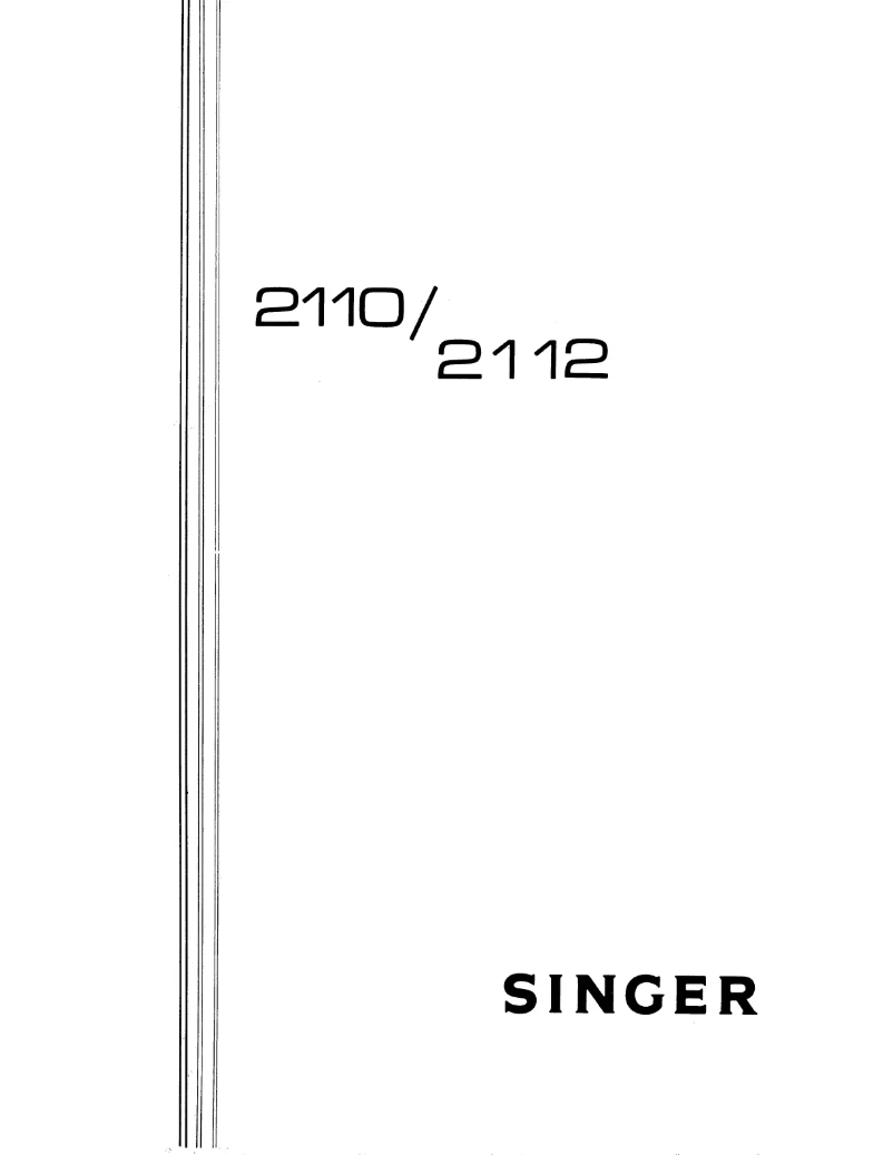 Image de la première page du manuel de l'appareil 2112