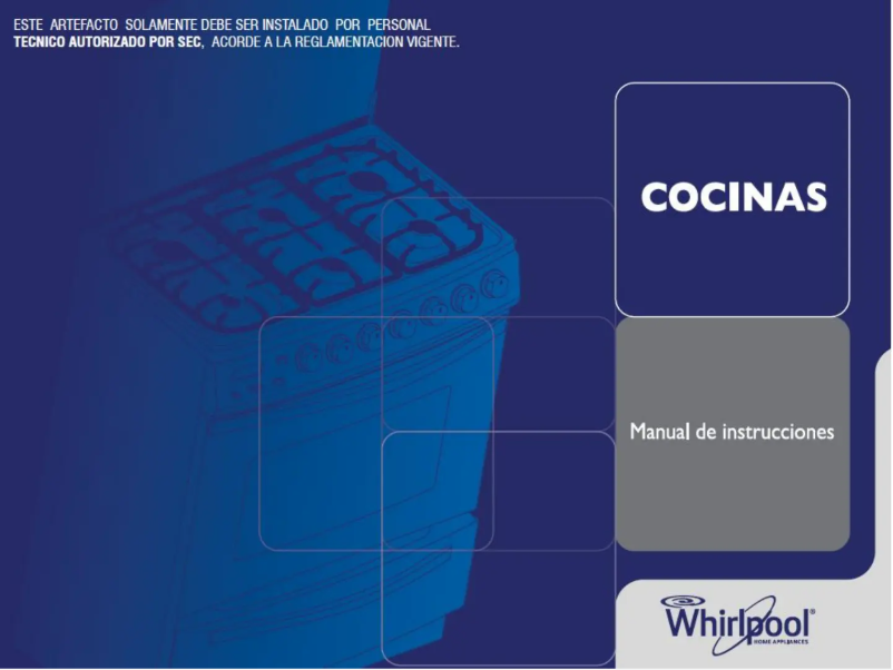 Page 1 de la notice Manuel utilisateur Whirlpool WST803AB