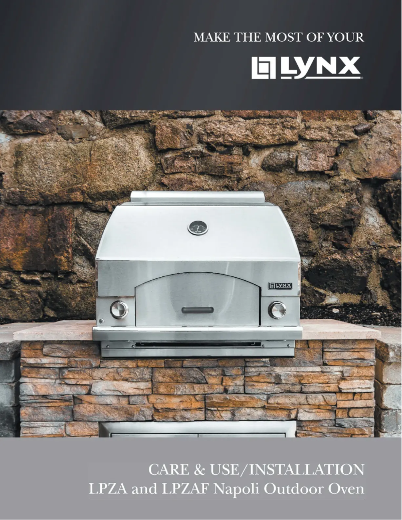 Page 1 de la notice Guide d'installation Lynx Napoli LPZA