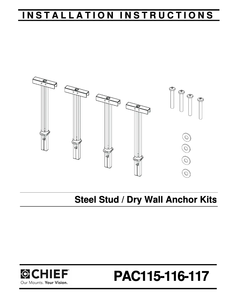 Image de la première page du manuel de l'appareil PAC116