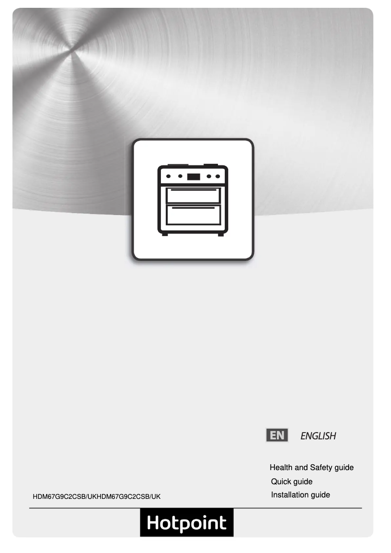 Page n°1 - Mode d'emploi Hotpoint HDM67G9C2CSB/UK