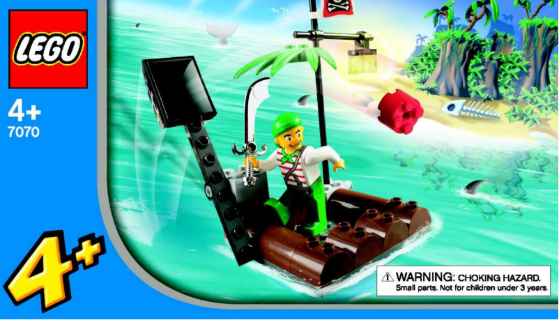 Image de la première page du manuel de l'appareil Pirates 7070