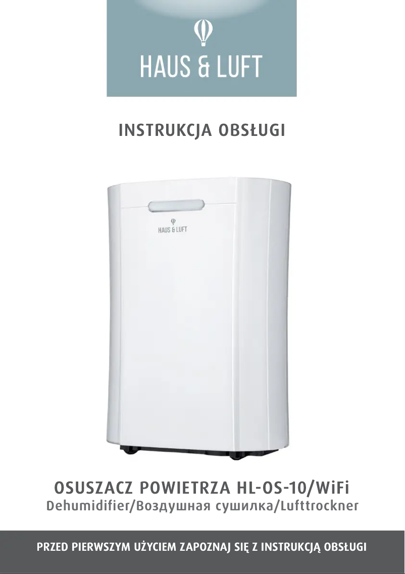 Image de la première page du manuel de l'appareil HL-OS-10/WIFI