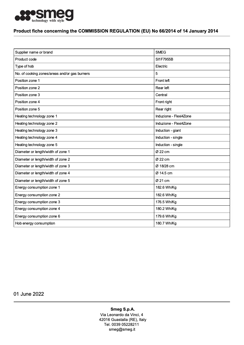 Image de la première page du manuel de l'appareil SI1F7955B