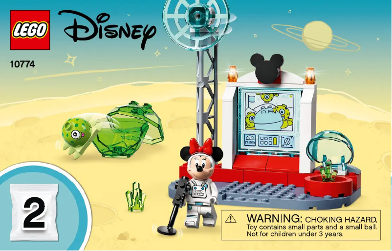 Image de la première page du manuel de l'appareil Disney 10774