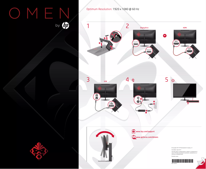 Image de la première page du manuel de l'appareil Omen 25