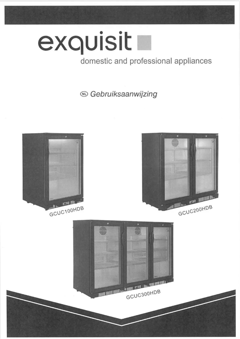 Image de la première page du manuel de l'appareil GCUC300