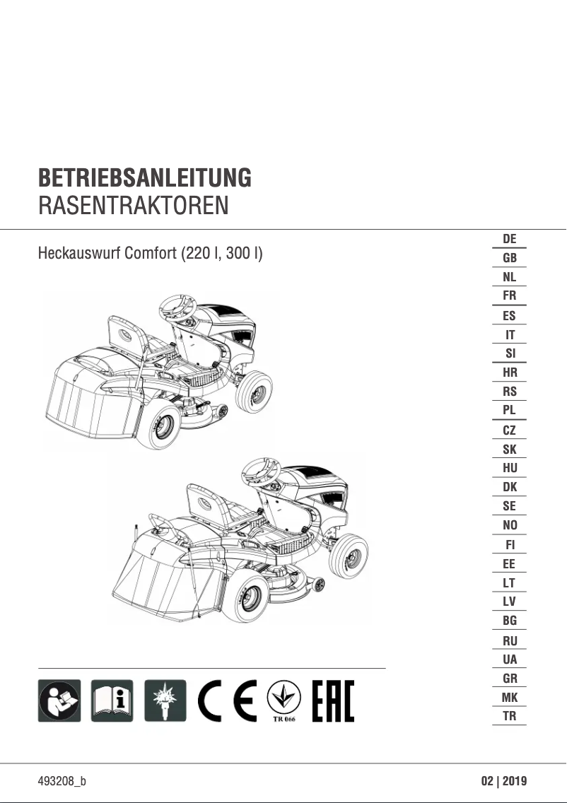 Image de la première page du manuel de l'appareil 15-93.2 HD-A Easy