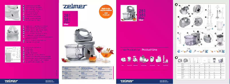 Página 1 del manual Manual de usuario Zelmer 381