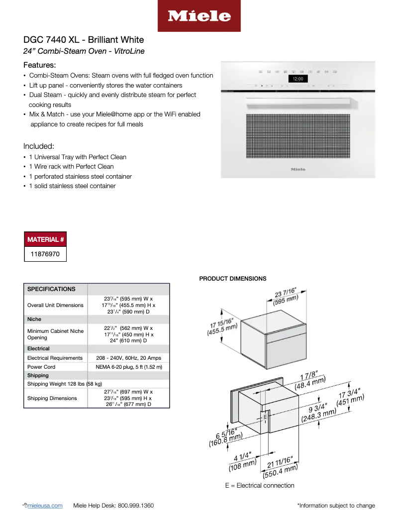 Image de la première page du manuel de l'appareil DGC 7440 XL