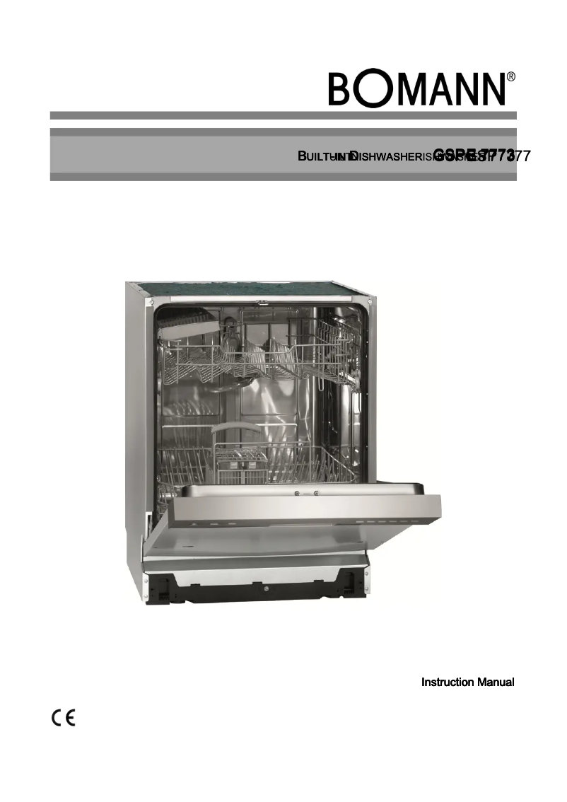 Image de la première page du manuel de l'appareil GSPE 7773