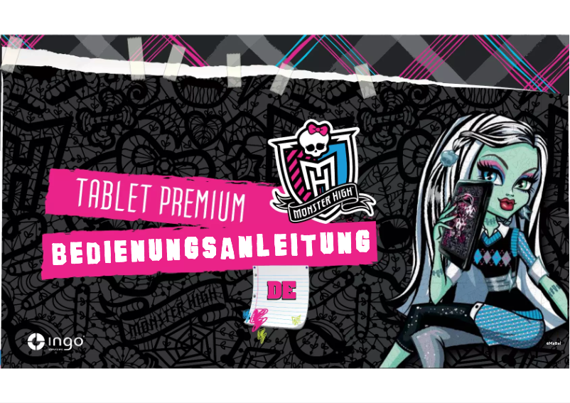 Page 1 de la notice Manuel utilisateur Ingo Tablet Premium 7