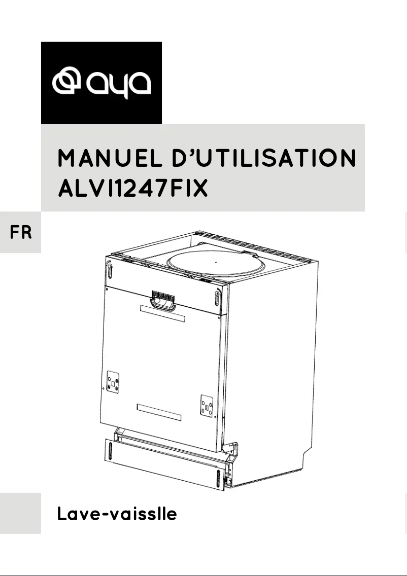 Image de la première page du manuel de l'appareil ALVI1247FIX