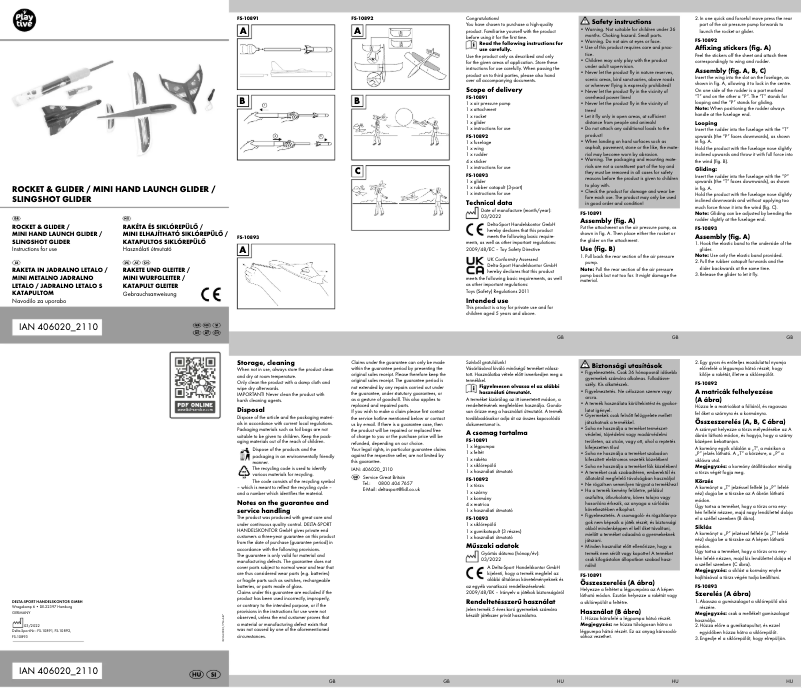 Imagen de la primera página del manual del dispositivo IAN 406020