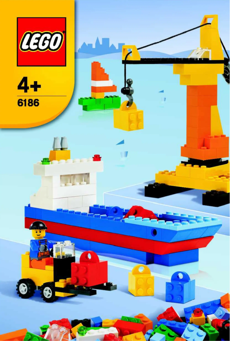 Page 1 de la notice Manuel utilisateur Lego Build Your Own LEGO® Harbor