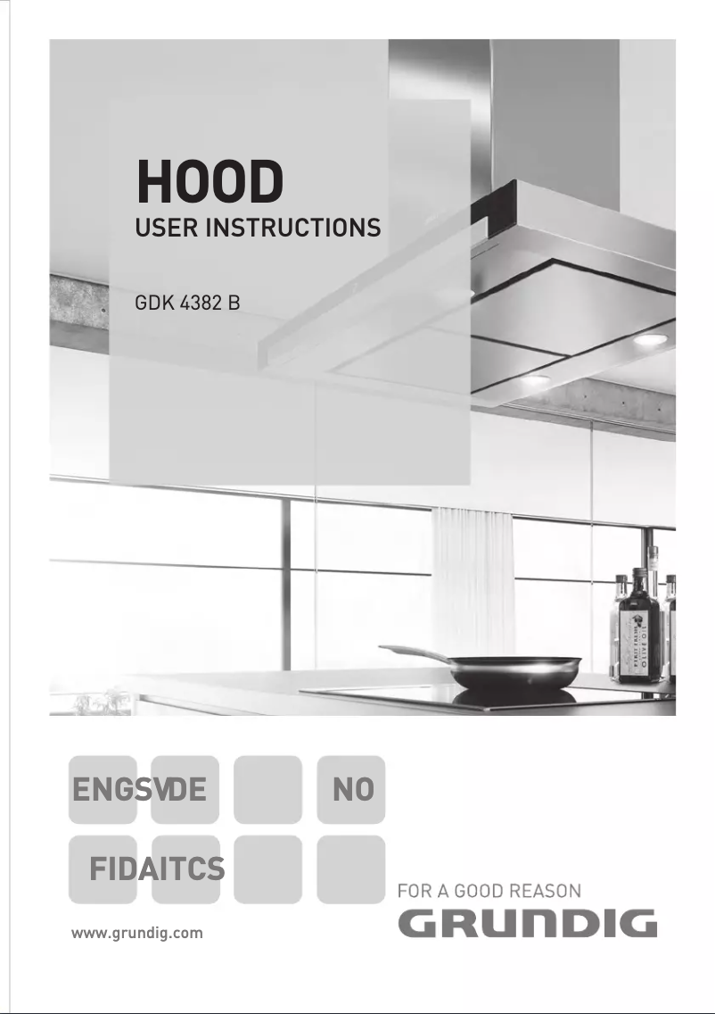 Image de la première page du manuel de l'appareil GDK 4382 B
