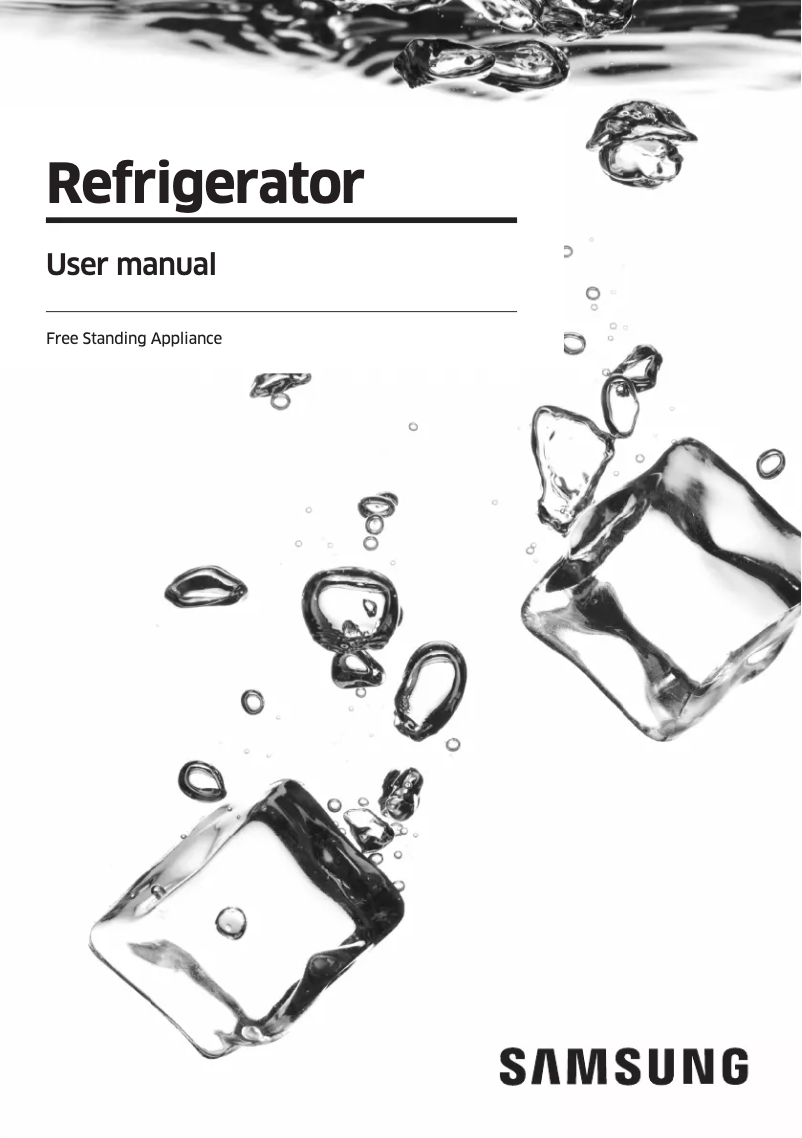 Página 1 del manual Manual de usuario Samsung RF50C530ES9