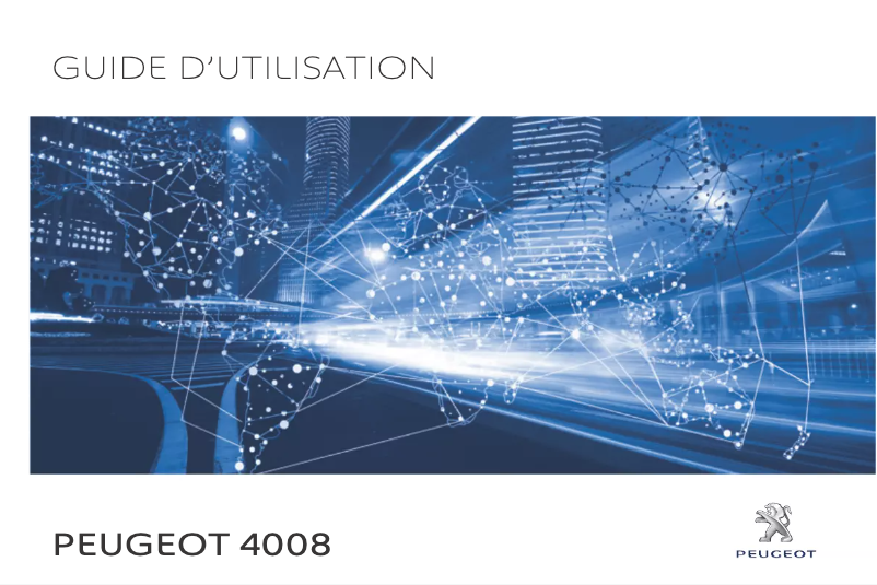 Page 1 de la notice Manuel utilisateur Peugeot 4008 (2017)