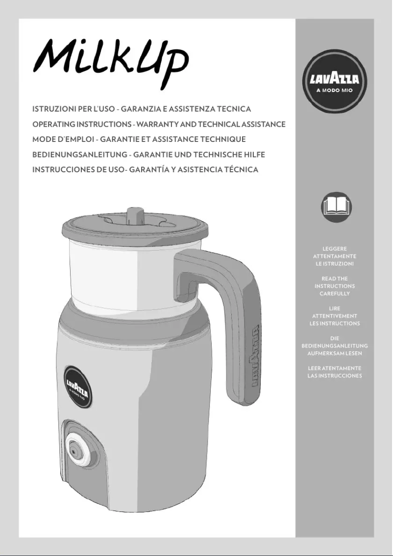 Page n°1 - Manuel utilisateur Lavazza MilkUp