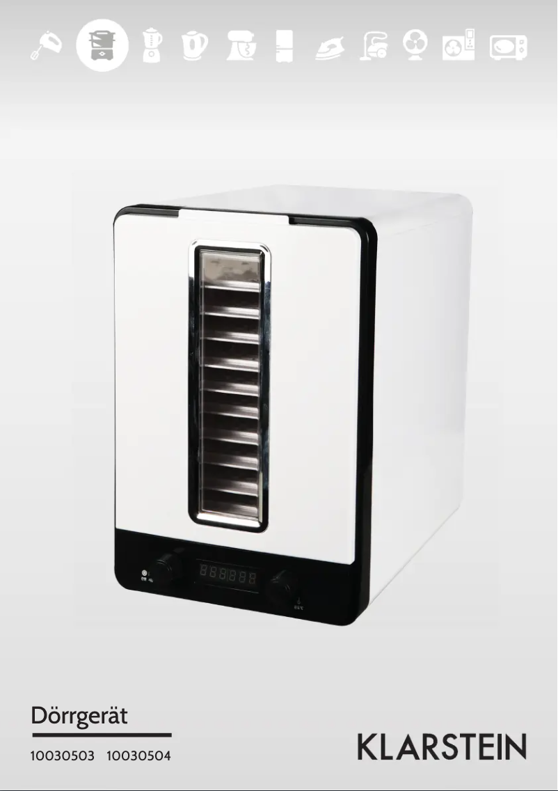 Page 1 de la notice Manuel utilisateur Klarstein Fruitcube